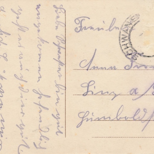 AK aus Schwanenstadt Oberer Stadtplatz Oberösterreich Ansichtskarte (18225)