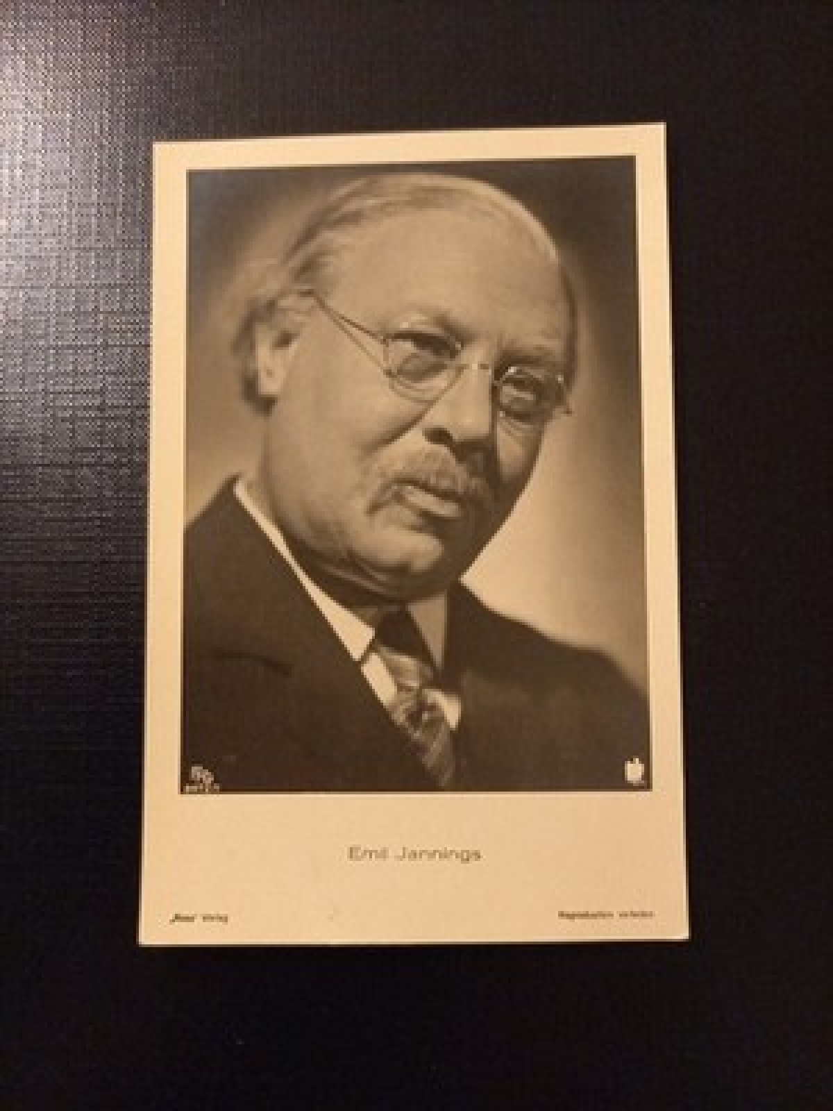 Emil Jannings Porträt Gr