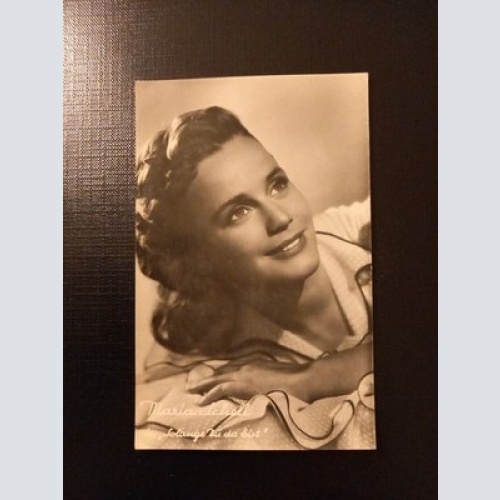 Maria Schell Solange Du Da Bist Porträt Gr