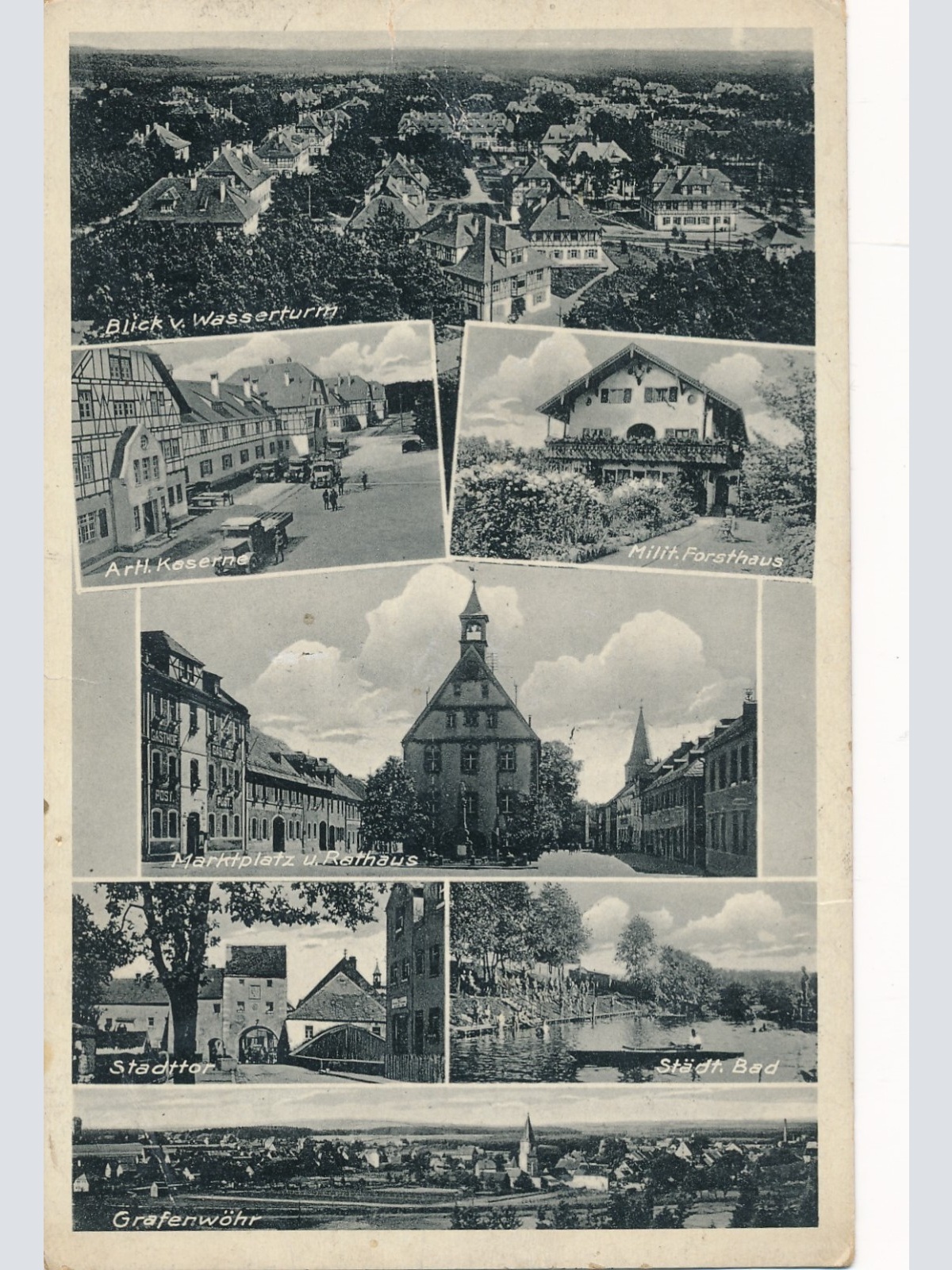 AK aus Grafenwöhr Bayern Ansichtskarte (18259)