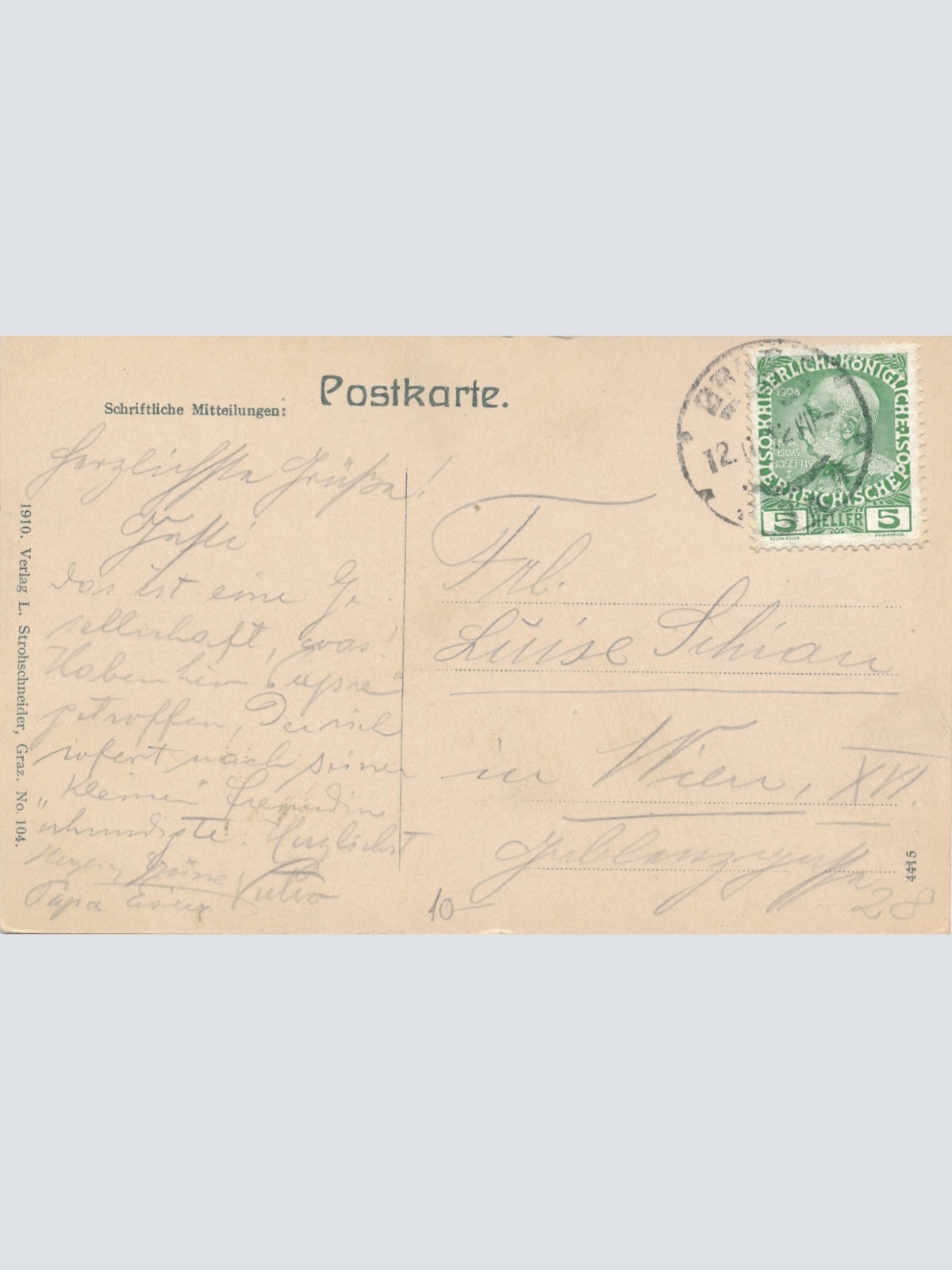 AK aus Graz Justizplatz Steiermark Ansichtskarte (18341)