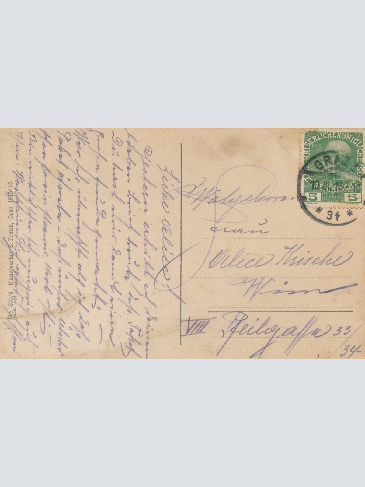 AK aus Graz Schlossbergbahn Steiermark Ansichtskarte (18345)