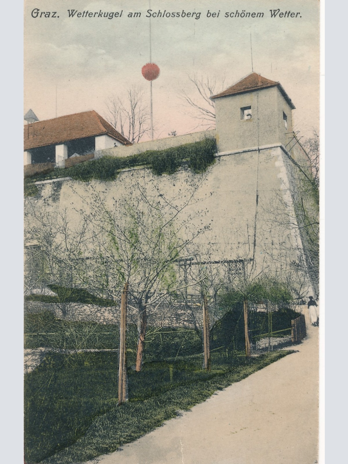 AK aus Graz Wetterkugel am Schlossberg Steiermark Ansichtskarte (18351)