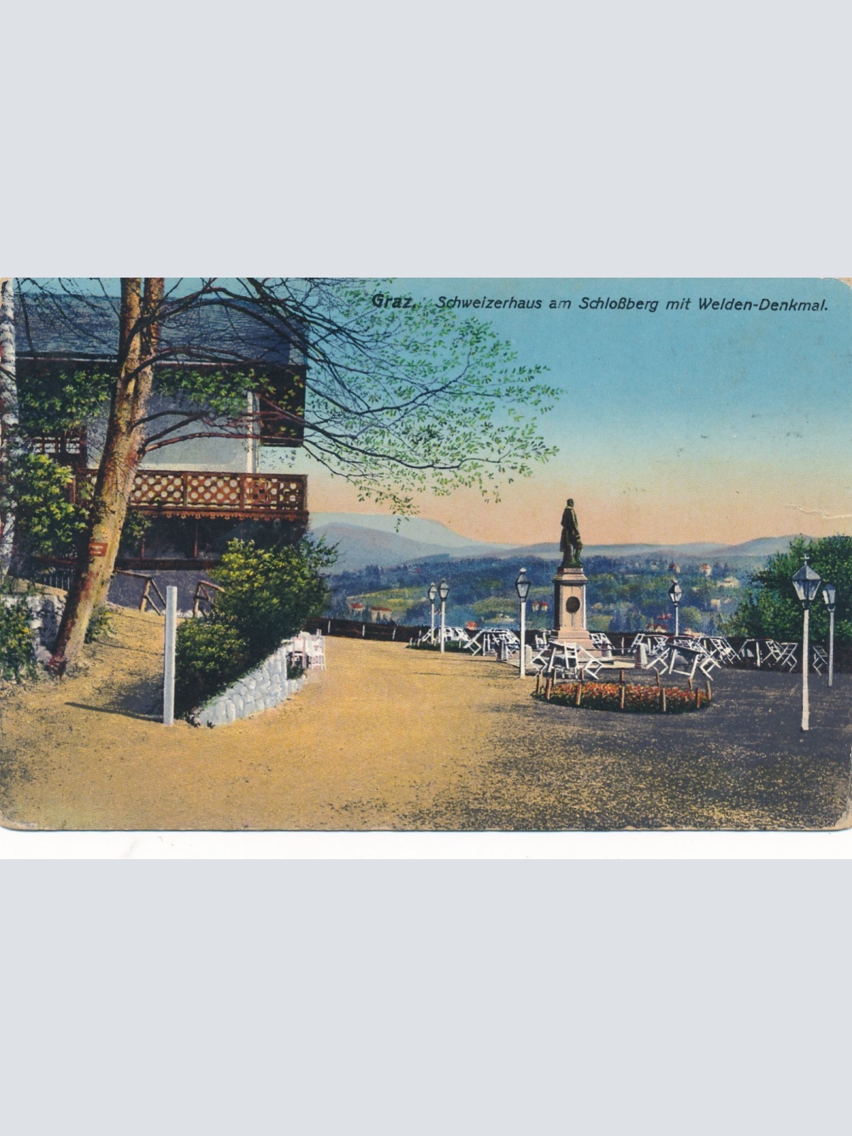 AK aus Graz Schweizerhaus am Schloßberg Steiermark Ansichtskarte (18352)