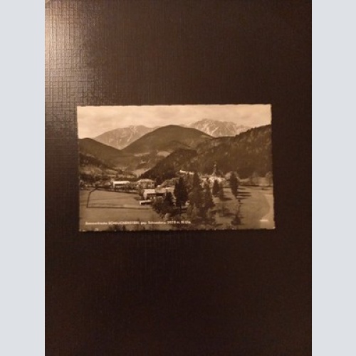 Scheuchenstein Schneeberg Niederösterreich Gr