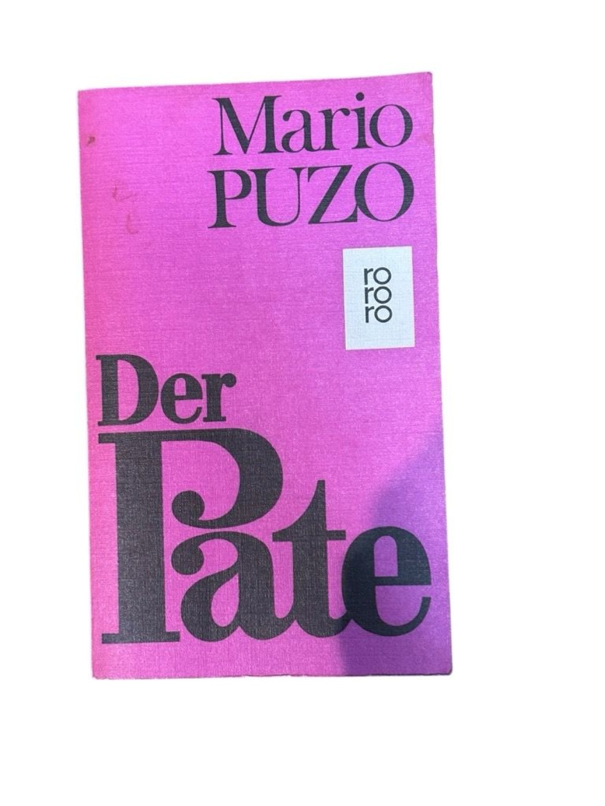 Der Pate : Roman Mario Puzo. [Aus d. Amerikan. übertr. von Gisela Stege] Puzo, M