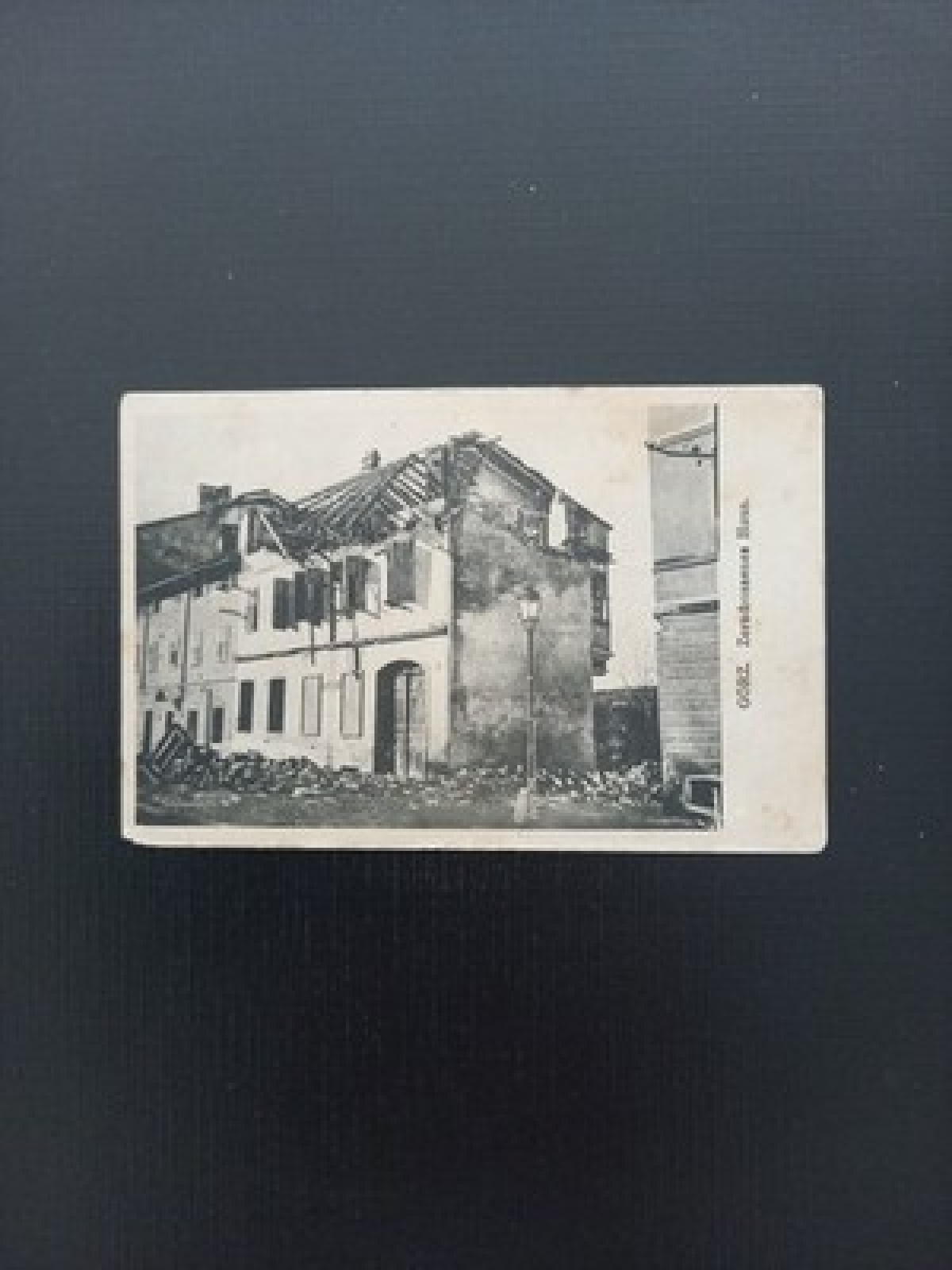 Görz Zerschossenes Haus Italien Gr