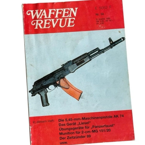 Waffen-Revue Nr. 94. Die 5,45 mm Maschinenpistole AK 74. Pawlas, Karl R.: