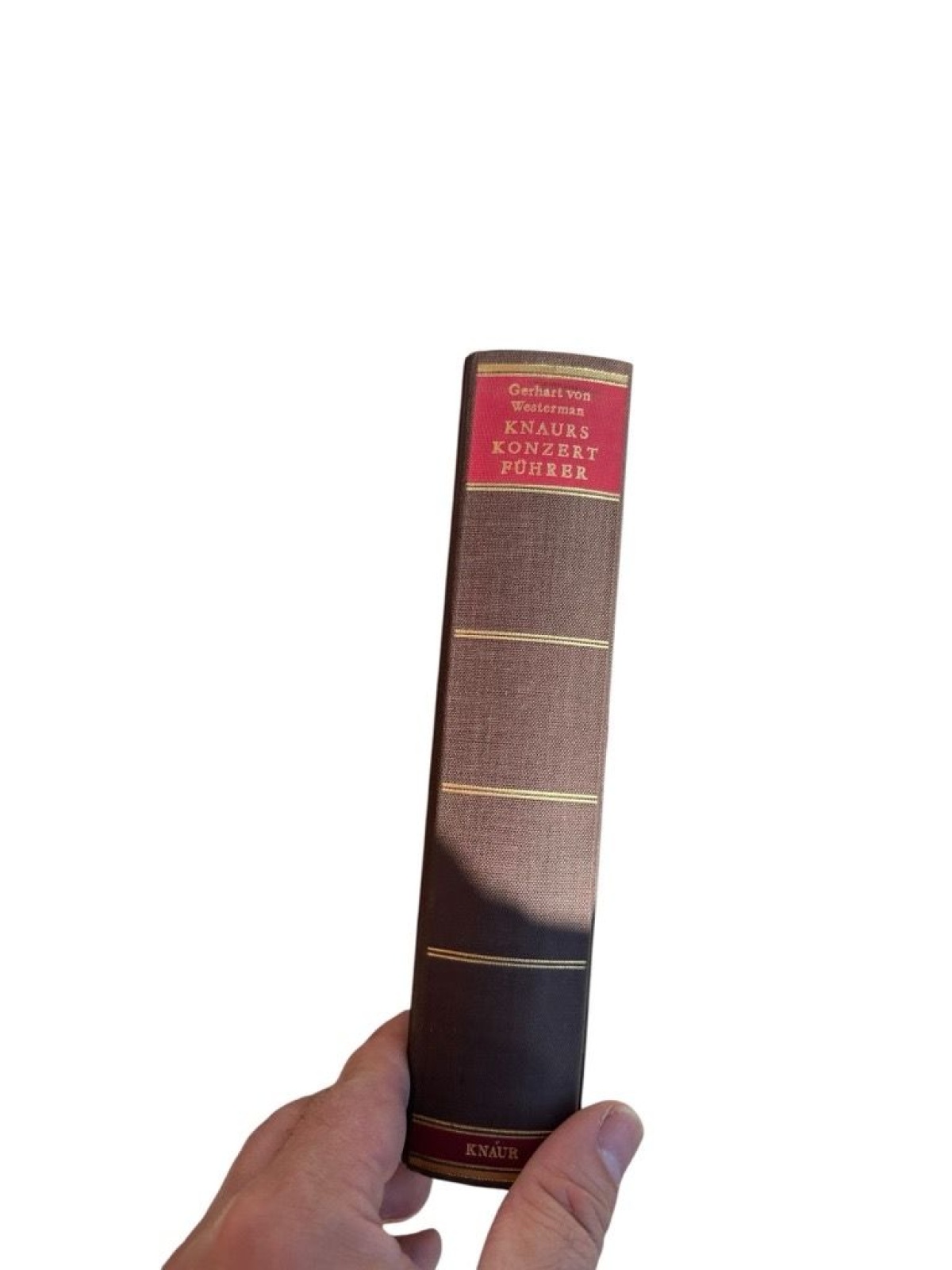 Knaurs Konzertführer Gerhart von Westerman. Mit e. Geleitw. v. Wilhelm Furtwängl