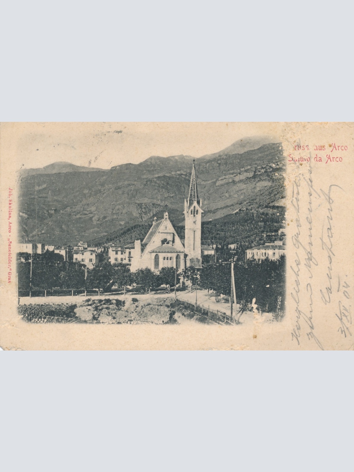 AK aus Arco Italien Ansichtskarte (18318)