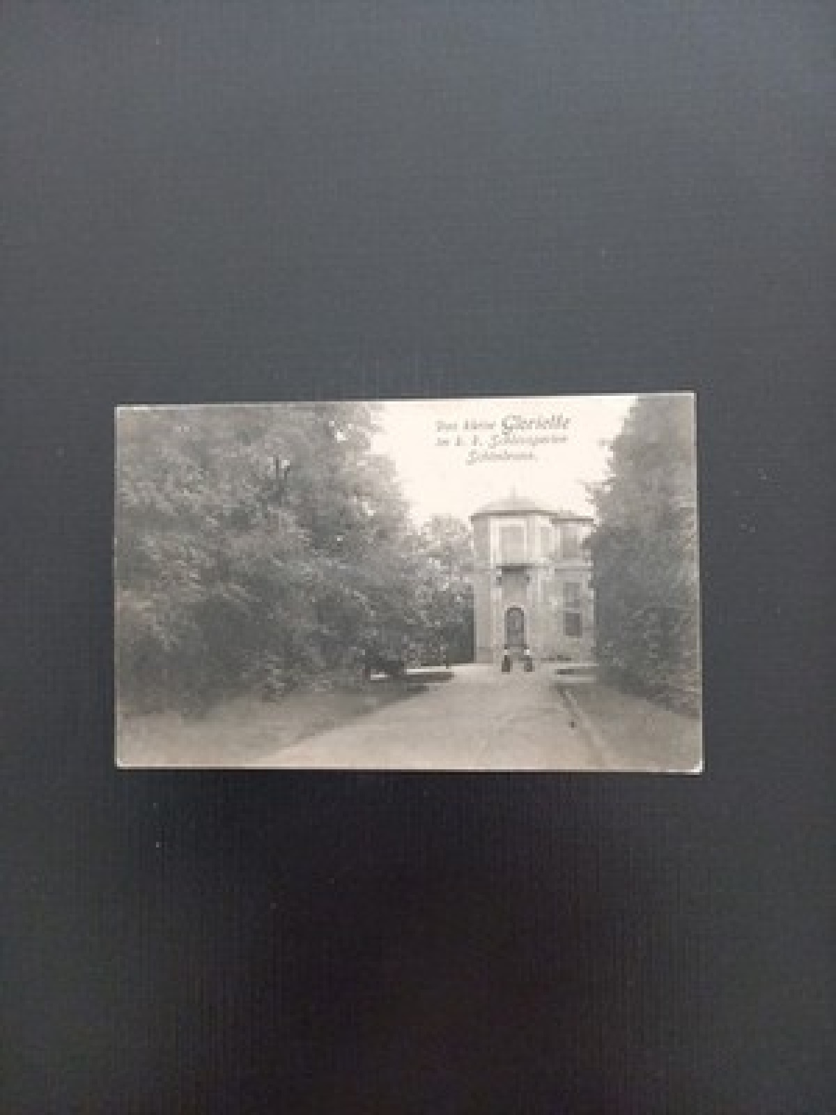 Das Kleine Gloriette Im K K Schlossgarten Schönbrunn Gr