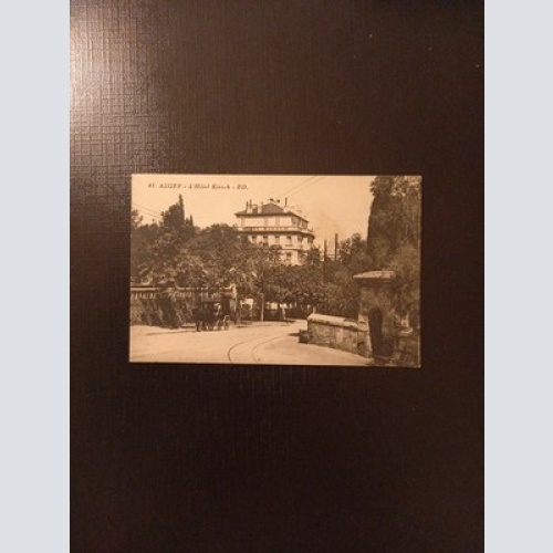 Alger L Hotel Kirsch E D Gr