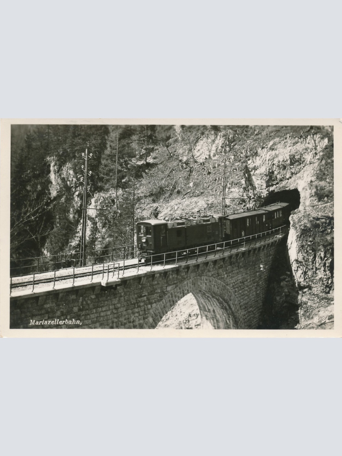 AK von der Maria Zellerbahn Steiermark Ansichtskarte (18464)