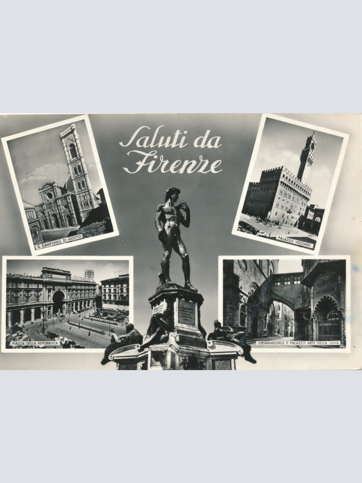 AK aus Firenze Italien Ansichtskarte (18492)