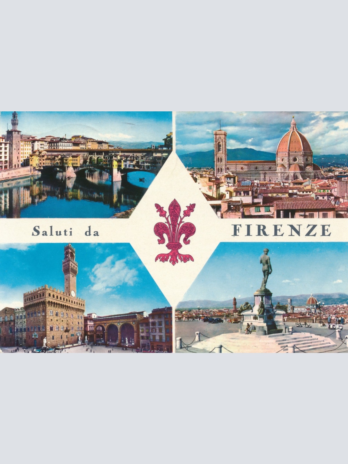 AK aus Firenze Italien Ansichtskarte (18494)