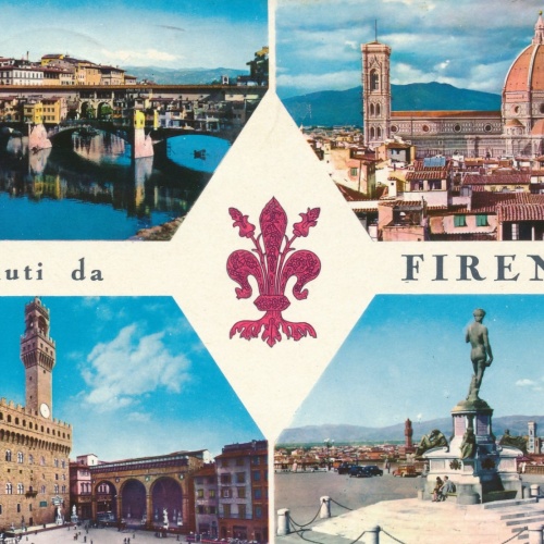 AK aus Firenze Italien Ansichtskarte (18494)