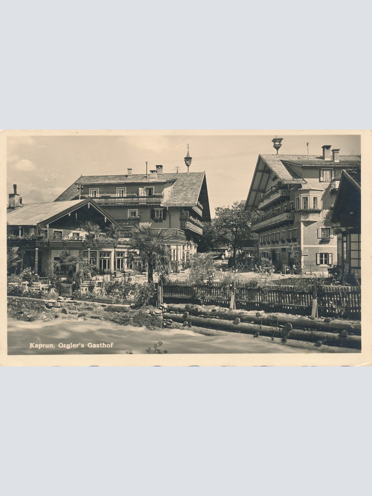 AK aus Kaprun Orglers Gasthof Salzburg Ansichtskarte (18506)