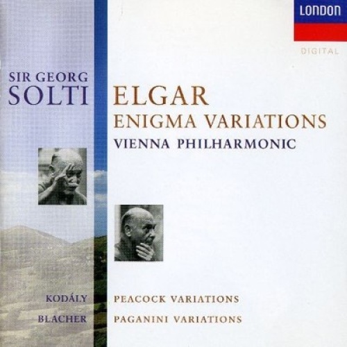 CD, Album Blacher*, Elgar*, Kodály*, Sir Georg Solti*, Vienna Philharmonic* -...