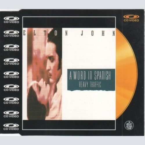 CDV, 5", Single, PAL Elton John - A Word In Spanish