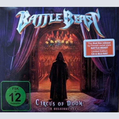 CD, Album + Blu-ray, BD2 + Ltd, Dig Battle Beast - Circus Of Doom Live In Hel...