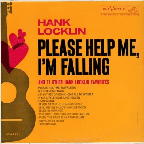 LP, Album, Mono, RE Hank Locklin - Please Help Me, I'm Falling