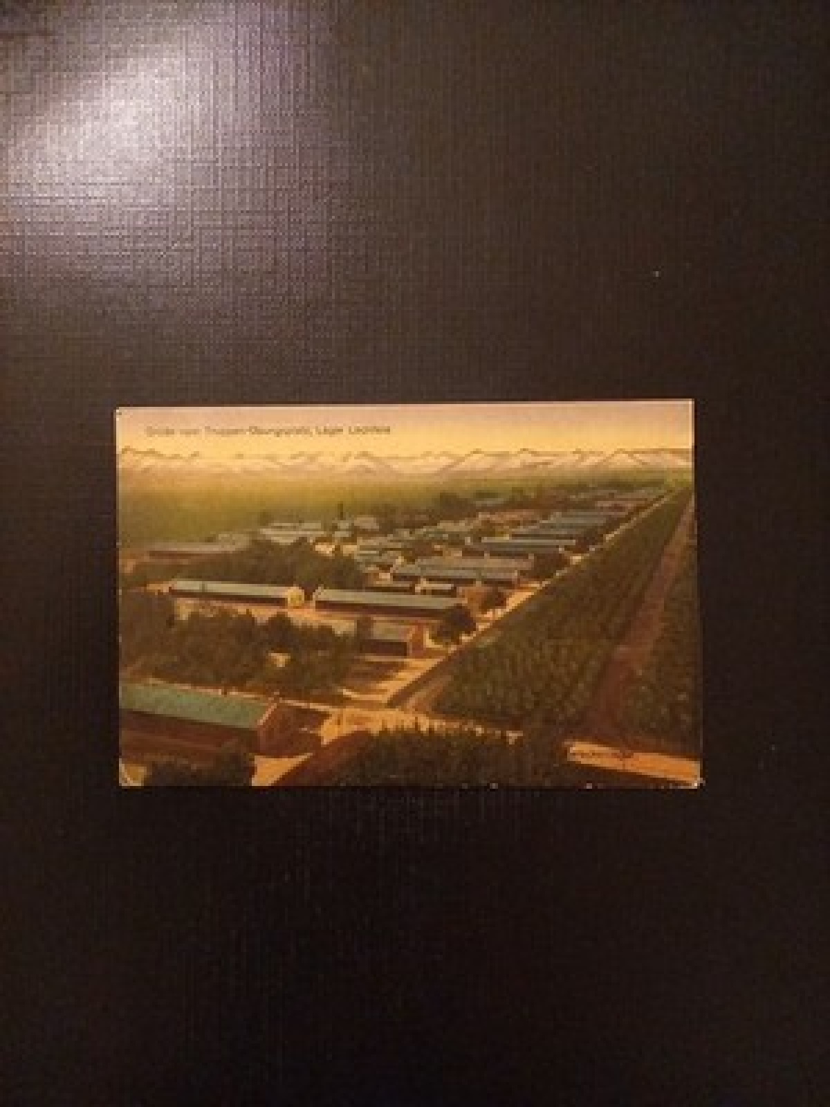 Truppen Übungsplatz Lager Lechfeld Gr