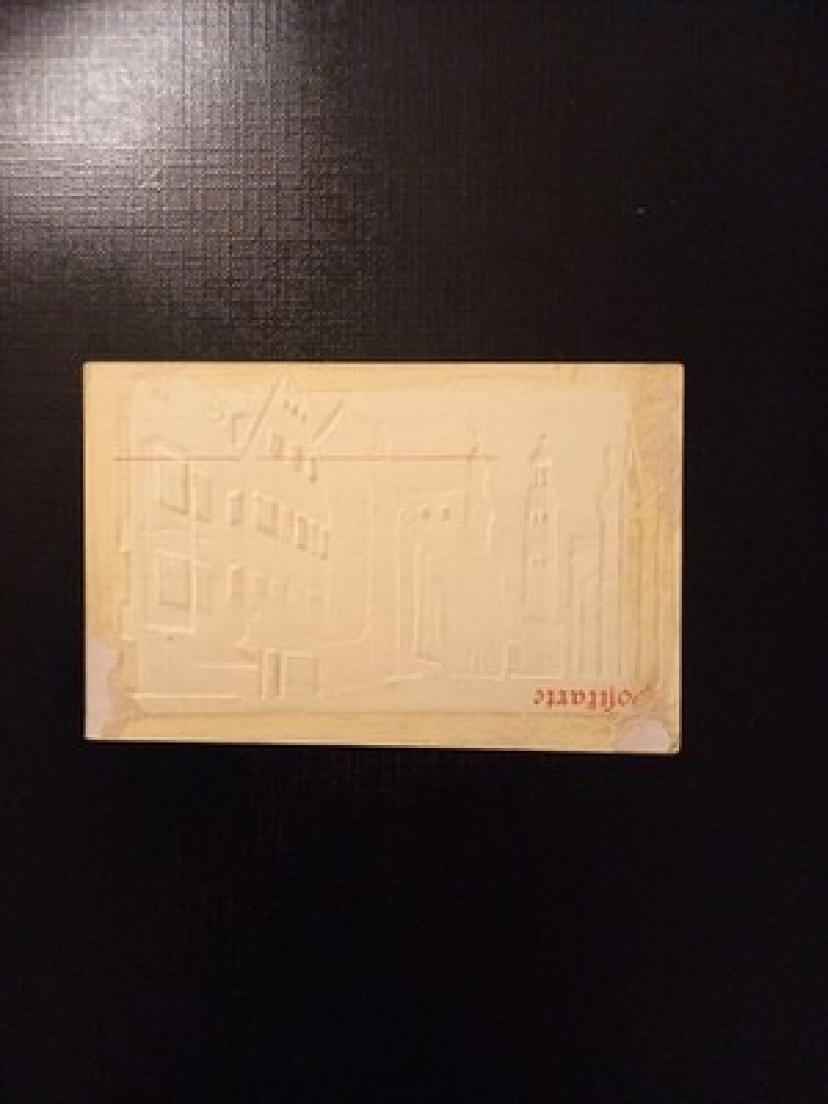 Augsburg Maximilianstr. Prägekarte Gr