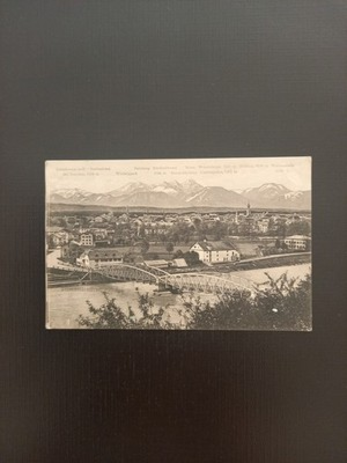 Rpsenheim Mit Berge Gr