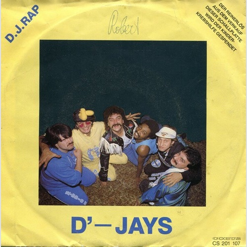 D'-Jays - D.J. Rap (7", Single)