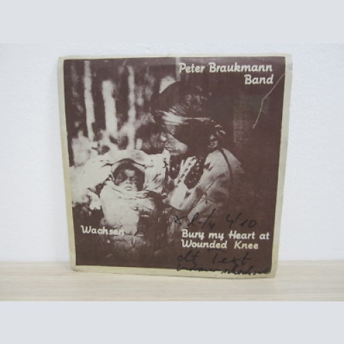 Single / PETER BRAUKMANN BAND / WACHSEN / TOP RARITÄT / DE PRESS / 1982 /