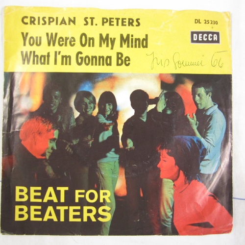 Single / Crispian St. Peters – You Were On My Mind / DE PRESS /