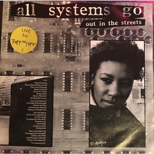 All Systems Go (3) - Out In The Streets (7", Single)