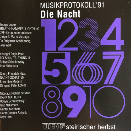 George Lopez (3), Younghi Pagh-Paan, Georg Friedrich Haas, Nicolaus Richter d...