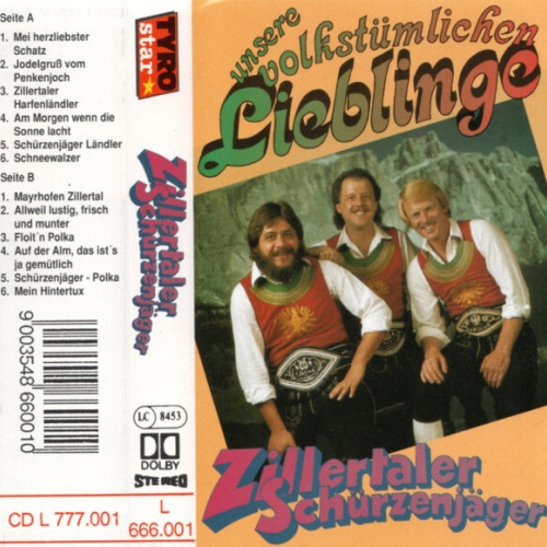 Zillertaler Schürzenjäger - Unsere Volkstümlichen Lieblinge (Cass, Comp)