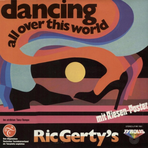 Ric Gerty's - Dancing All Over This World (LP, Album, Blu)