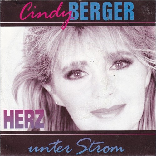 Cindy Berger - Herz Unter Strom (7", Single)