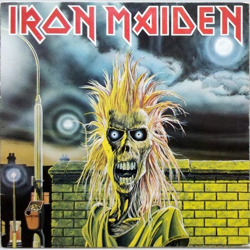 Iron Maiden - Iron Maiden (LP, Album, RE)