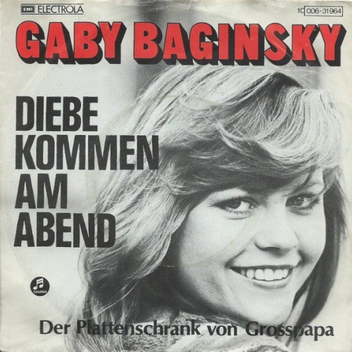 Gaby Baginsky - Diebe Kommen Am Abend (7", Single)