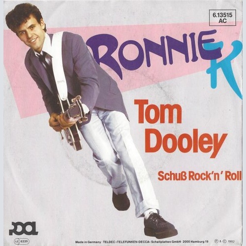 Ronnie K - Tom Dooley (7", Single)