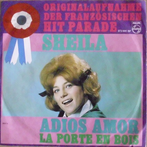 Sheila (5) - Adios Amor (7", Single, Promo)