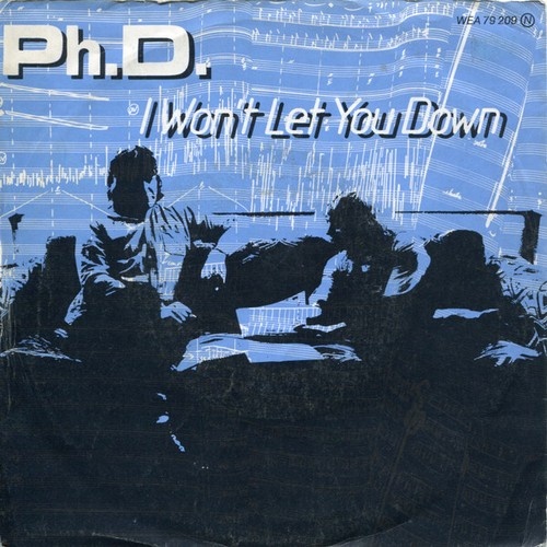 Ph.D. - I Won't Let You Down (7", Single)