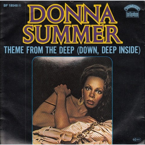 Donna Summer, John Barry - Theme From The Deep (Down, Deep Inside) (7", Single)