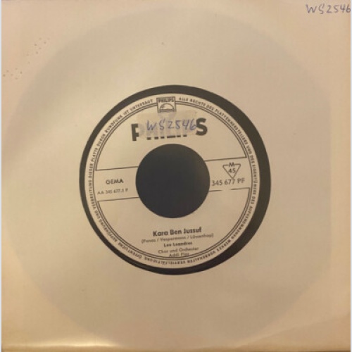 Leo Leandros - Kara Ben Jussuf / Jeder Weint Einmal (7", Single, Promo)