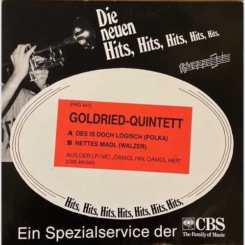 Goldried Quintett - Des Is Doch Logisch (7", Single, Promo)