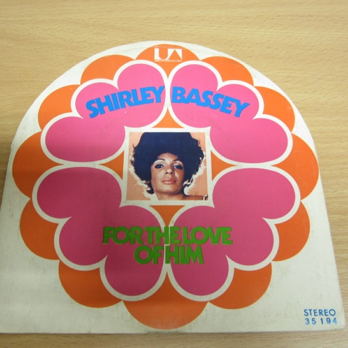 Single /  Shirley Bassey ?– Love Story    /  DE  PRESS / RAR /
