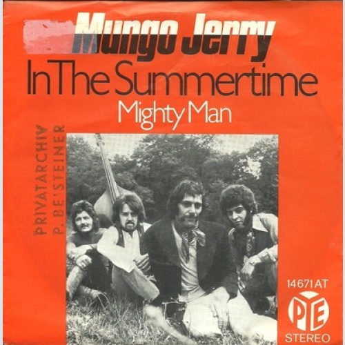 Single / MUNGO JERRY / RARITÄT / RADIOARCHIV /