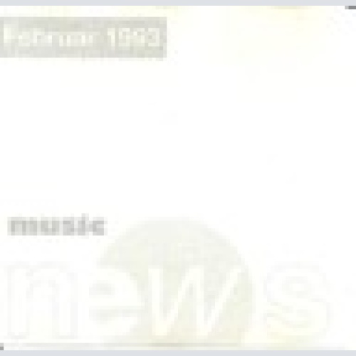 CD / MUSIC NEWS / 1993 / PROMO / ALANNAH MYLES / BEATS 4 U  / EN VOGUE / SNOW /