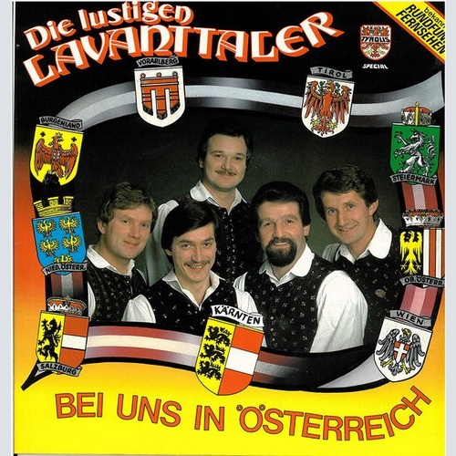 Die Lustigen Lavanttaler - Bei Uns In Österreich  (LP)