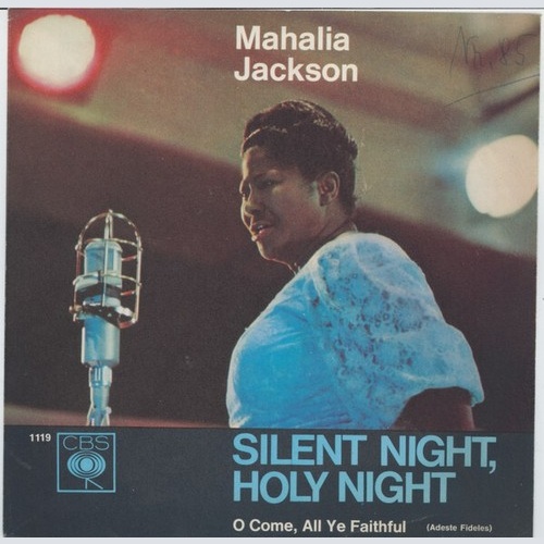 Mahalia Jackson - Silent Night, Holy Night (7", Single)