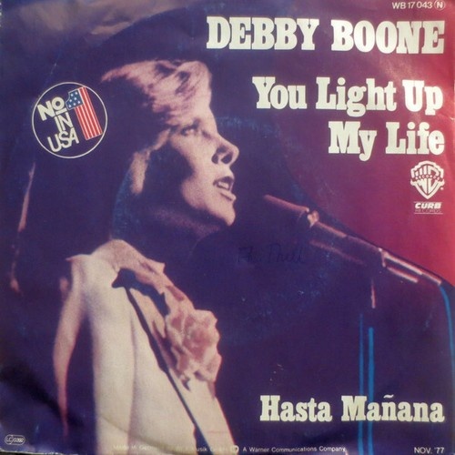 Debby Boone - You Light Up My Life (7", Single)